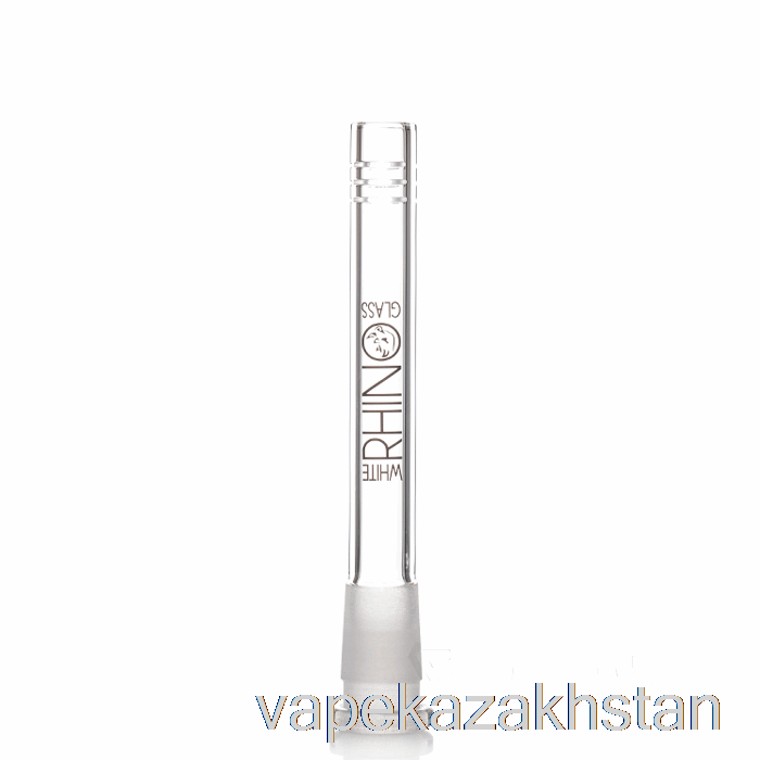 Vape Disposable White Rhino 19/14 Glass Downstem 5inch